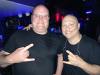 Mike Berg (bass) & Jason Slemer (vocals/guitar) on break from their Bad w/ Names show at The Purple Moose.